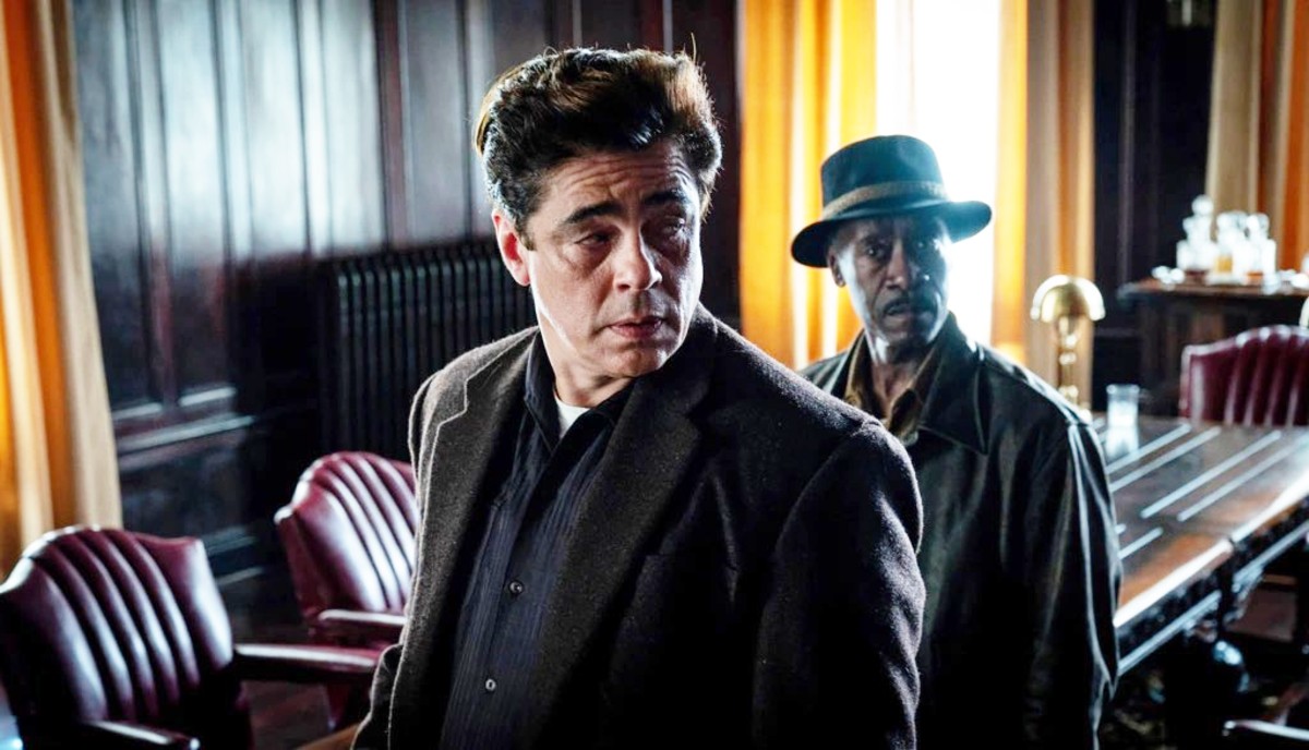 De repente, nenhuma ação Benecio del Toro e Don Chadol