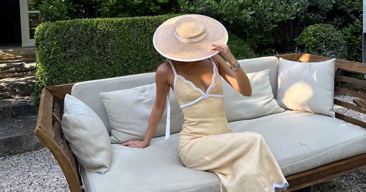 sara linen dress reformation This Reformation Dress Is Fashion's Favorite Linen Midi Now