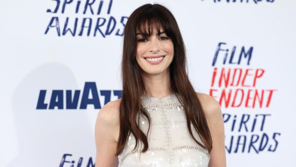 Anne Hathaway attends the 2024 Film Independent Spirit Awards on February 25, 2024 in Santa Monica, California.