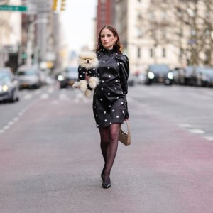polka dot dress