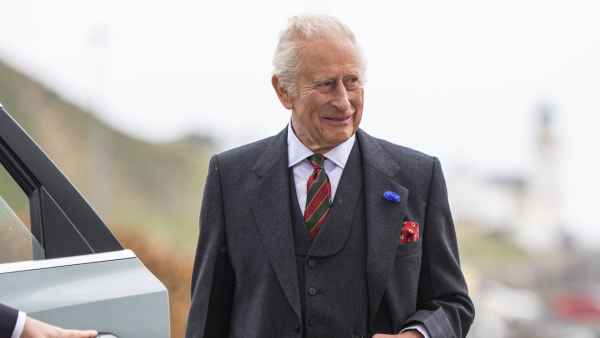 King Charles Rocks a Red Kilt in Scotland: See His Festive Outfit
