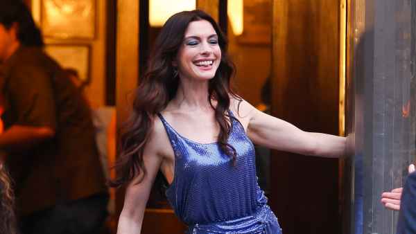 Every Look Anne Hathaway Wore While Filming ‘The Devil Wears Prada 2’
