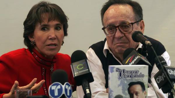 Florinda Meza y Roberto Gómez Bolaños.