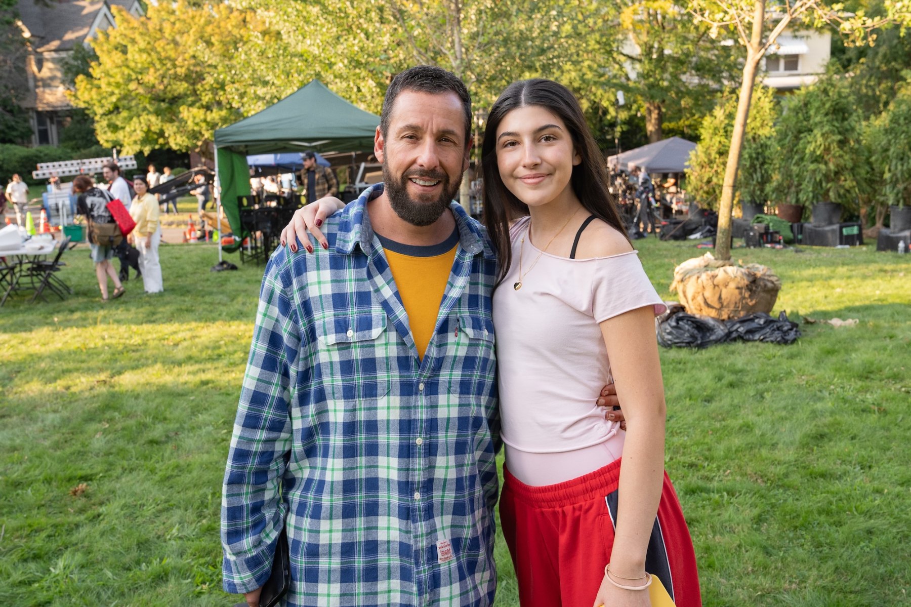 Adam Sandler Happy Gilmore 2 Family Roles Revealed Us Weekly(00)