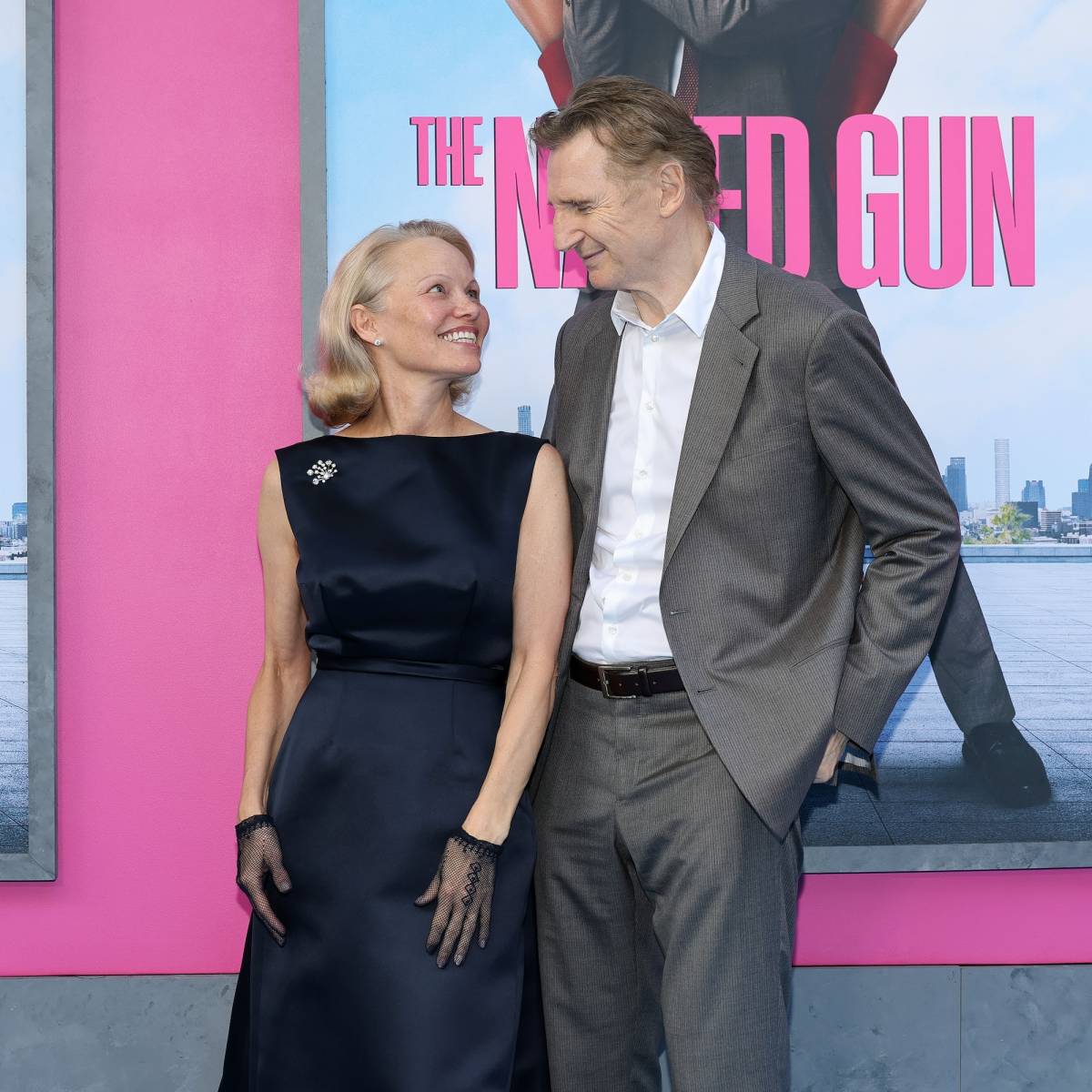 Pamela Anderson's Son Brandon Reacts to Her Chemistry With Liam Neeson ...