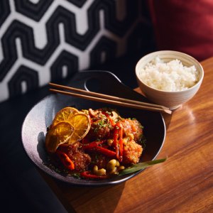 Sumo Restaurant's Orange Chicken