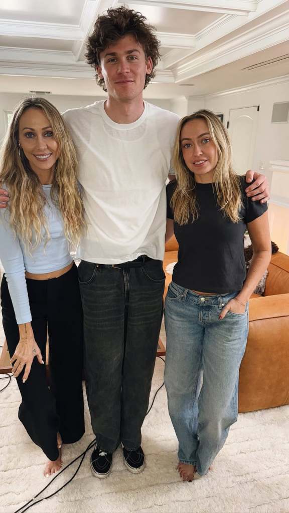 Dominic Purcells Son Joseph Reveals Stepmom Tish Cyrus Is His Manager