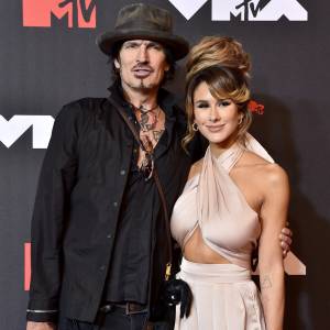 Tommy-Lee-and-Brittany-Furlan-GettyImages-1340002319