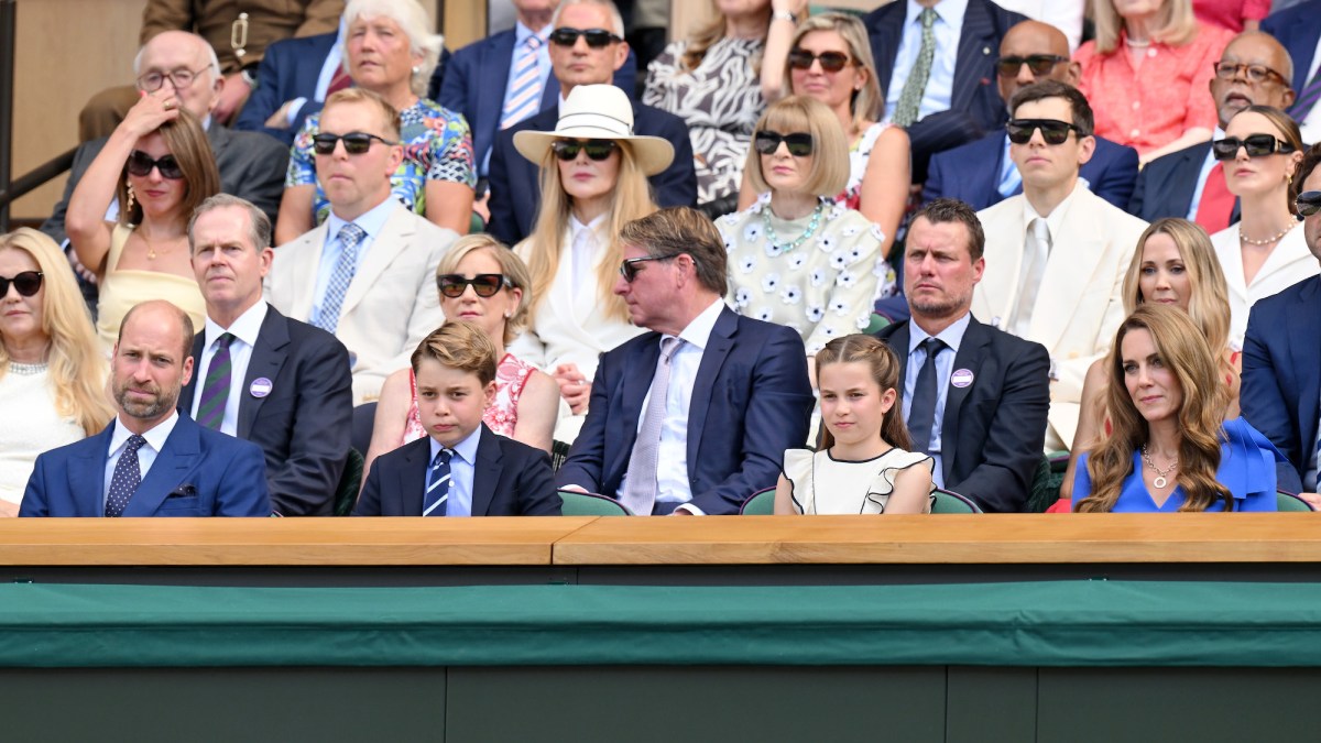 Prince William and Kate Middleton Bring George and Charlotte to Wimbledon