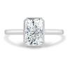 Solitaire radiant cathedral zoe befel