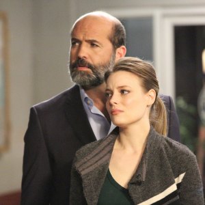 Billy Zane and Gillian Jacobs in Community