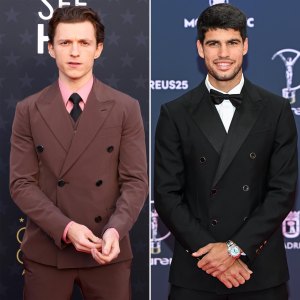 Tom Holland Makes Golf Date With Carlos Alcaraz Ahead of His Wimbledon Quarterfinal Match