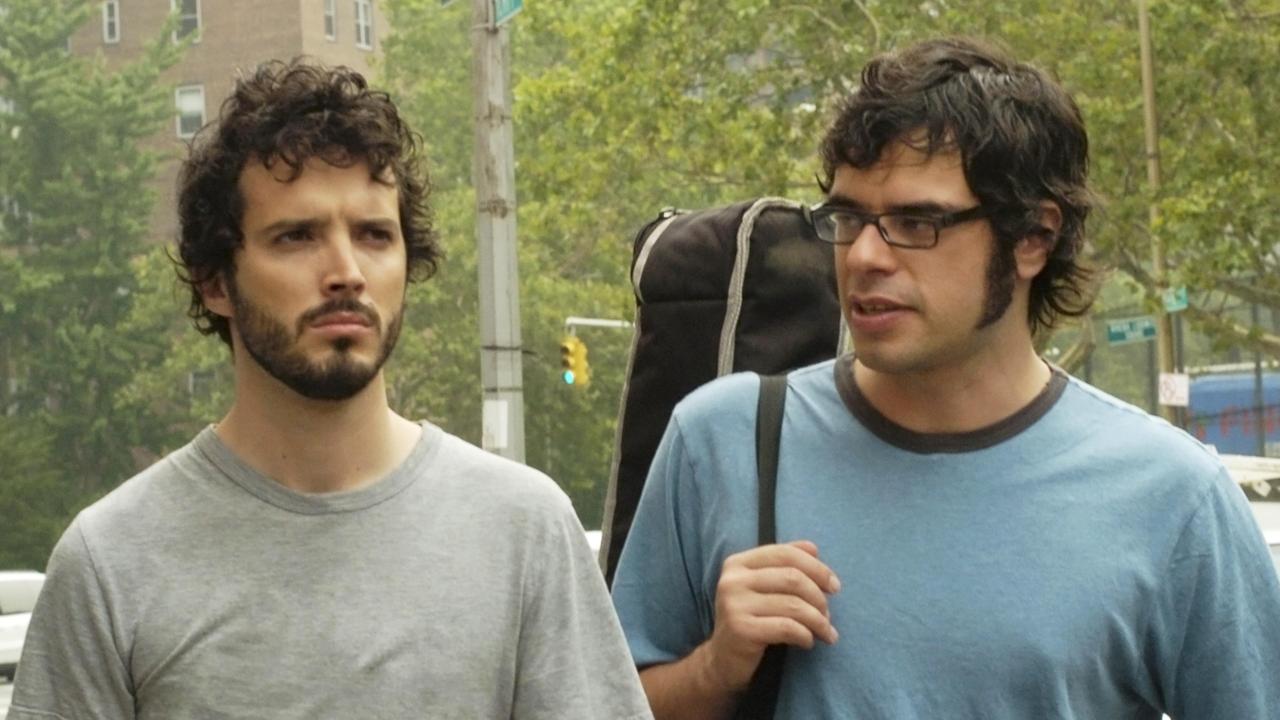 Bret McKenzie and Jemaine Clement in Flight of the Conchords