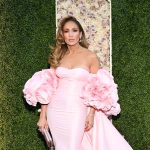 Jennifer Lopez at the 81st Golden Globe Awards held at the Beverly Hilton Hotel on January 7, 2024 in Beverly Hills, California. (Photo by Michael Buckner/Golden Globes 2024/Golden Globes 2024 via Getty Images)