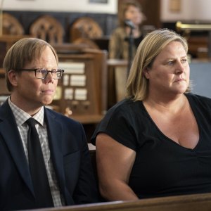 Jeff Hiller, Bridget Everett in Somebody Somewhere