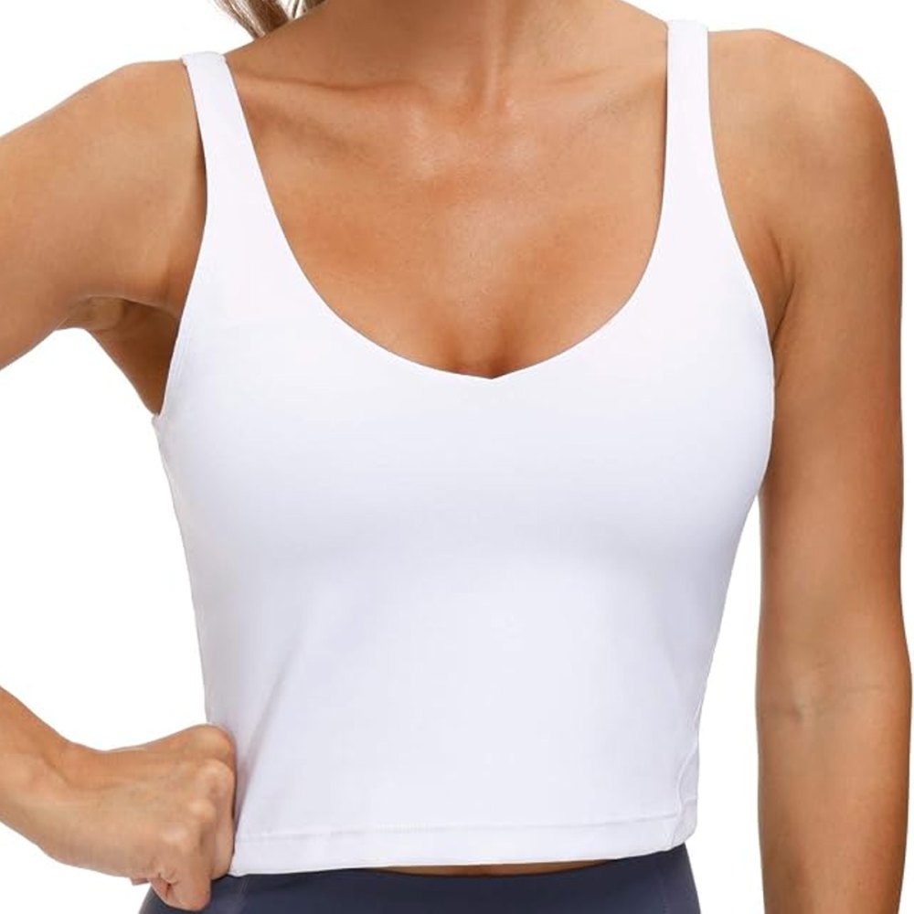 The Gym People Womens' Longline Sports Bra