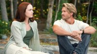 Morgan Kohan and Chad Michael Murray in Sullivan's Crossing