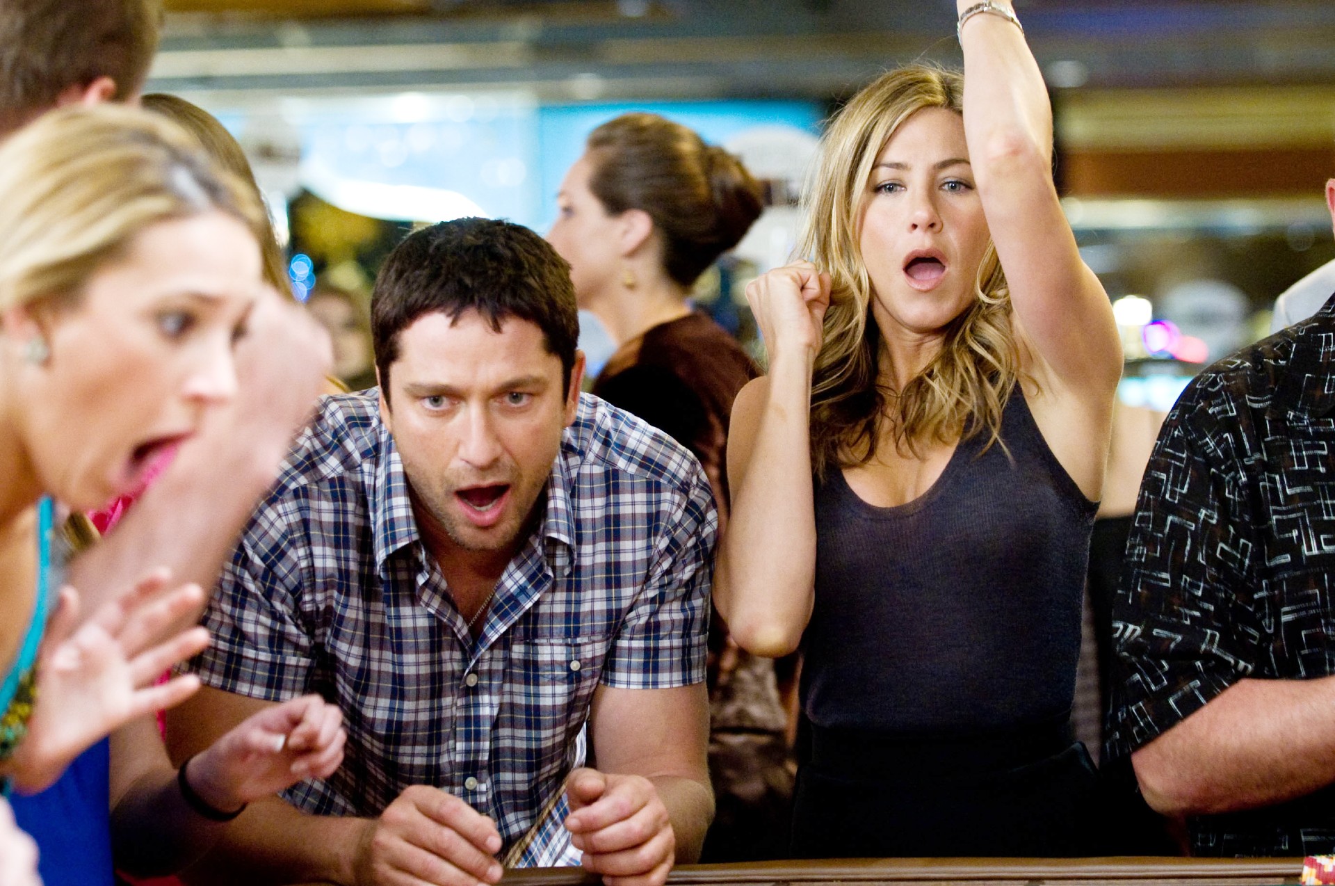 Gerard Butler and Jennifer Aniston in THe Bounty Hunter