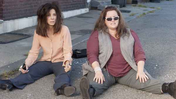 Sandra Bullock, Melissa McCarthy in The Heat