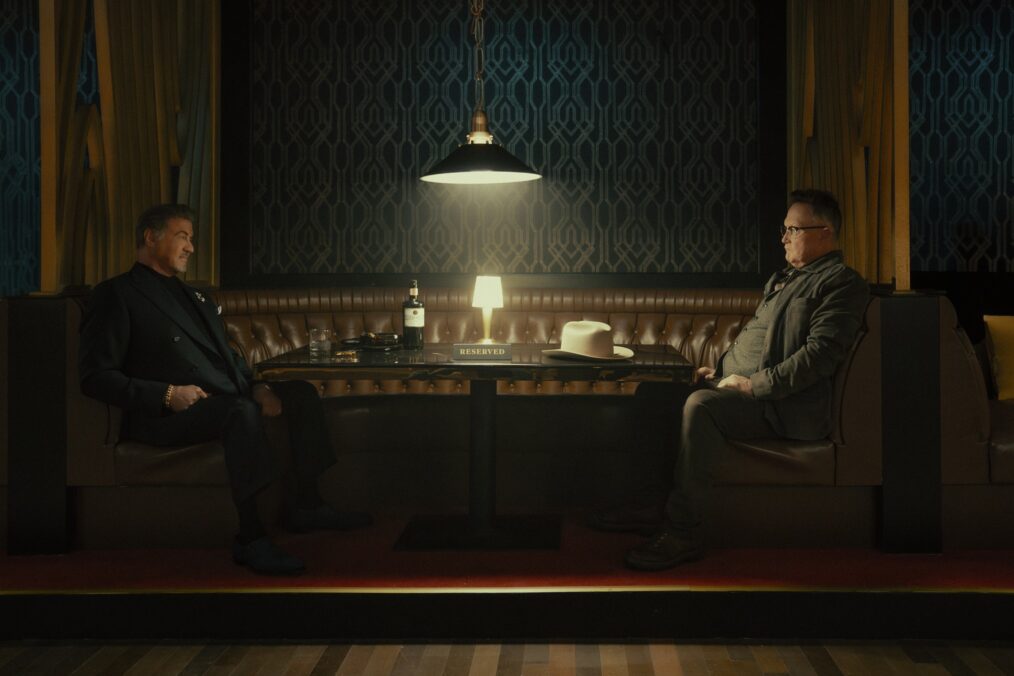 Sylvester Stallone and Robert Patrick in Tulsa King