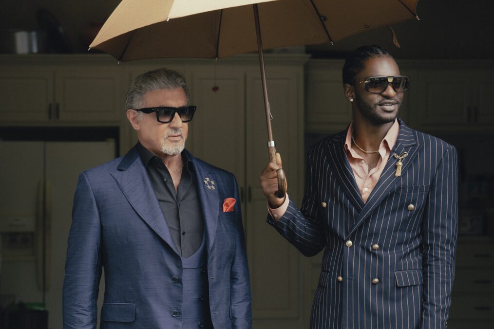 Sylvester Stallone and Jay Will in Tulsa King
