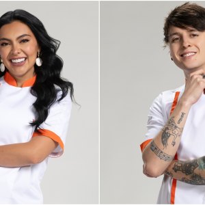 Valeria Cuevas y Christopher Vélez en Top Chef VIP