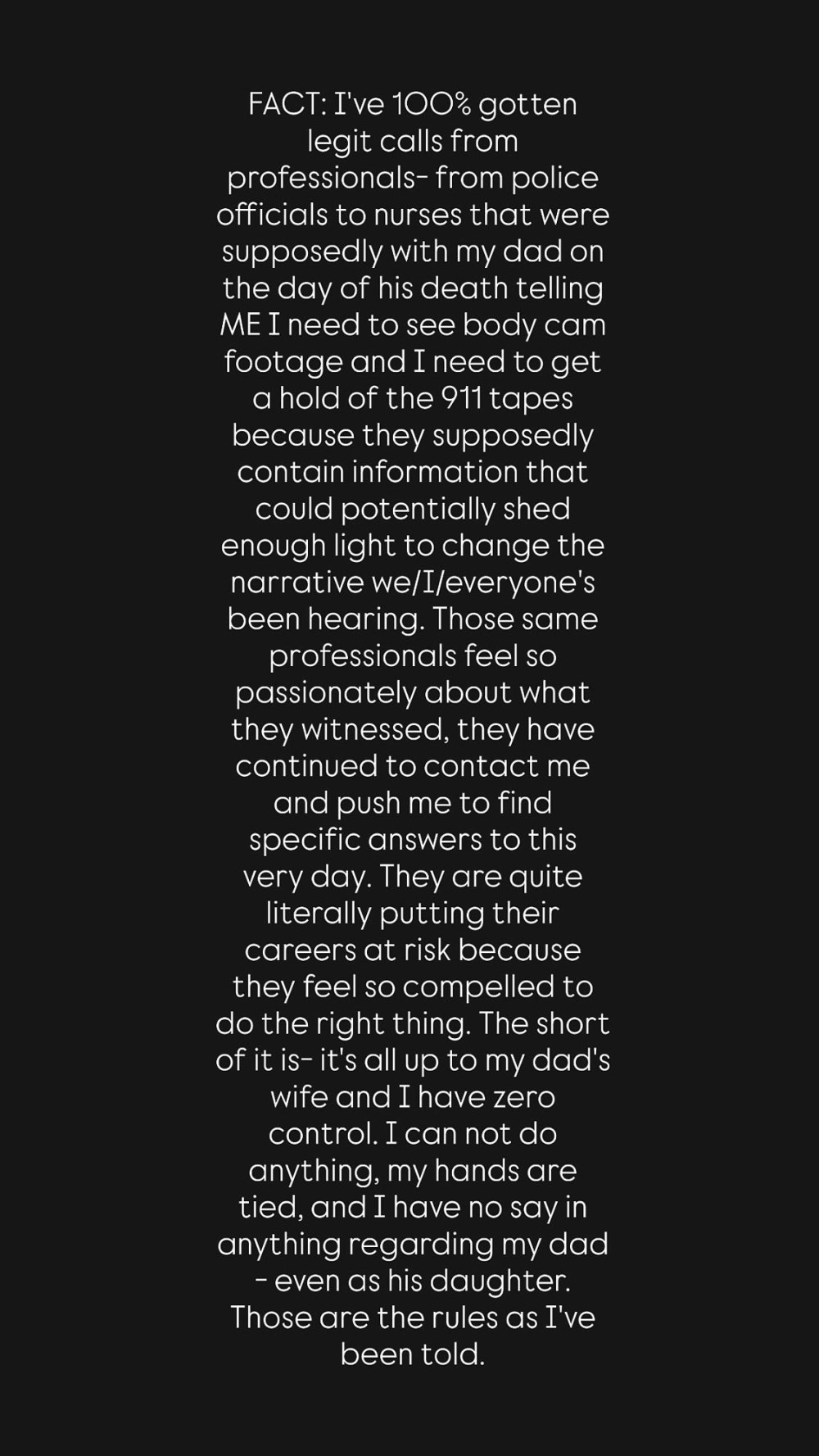 Brooke Hogan Says Police Officials Have Warned Her About Allegedly Suspicious Nature of Hulk s Death 001