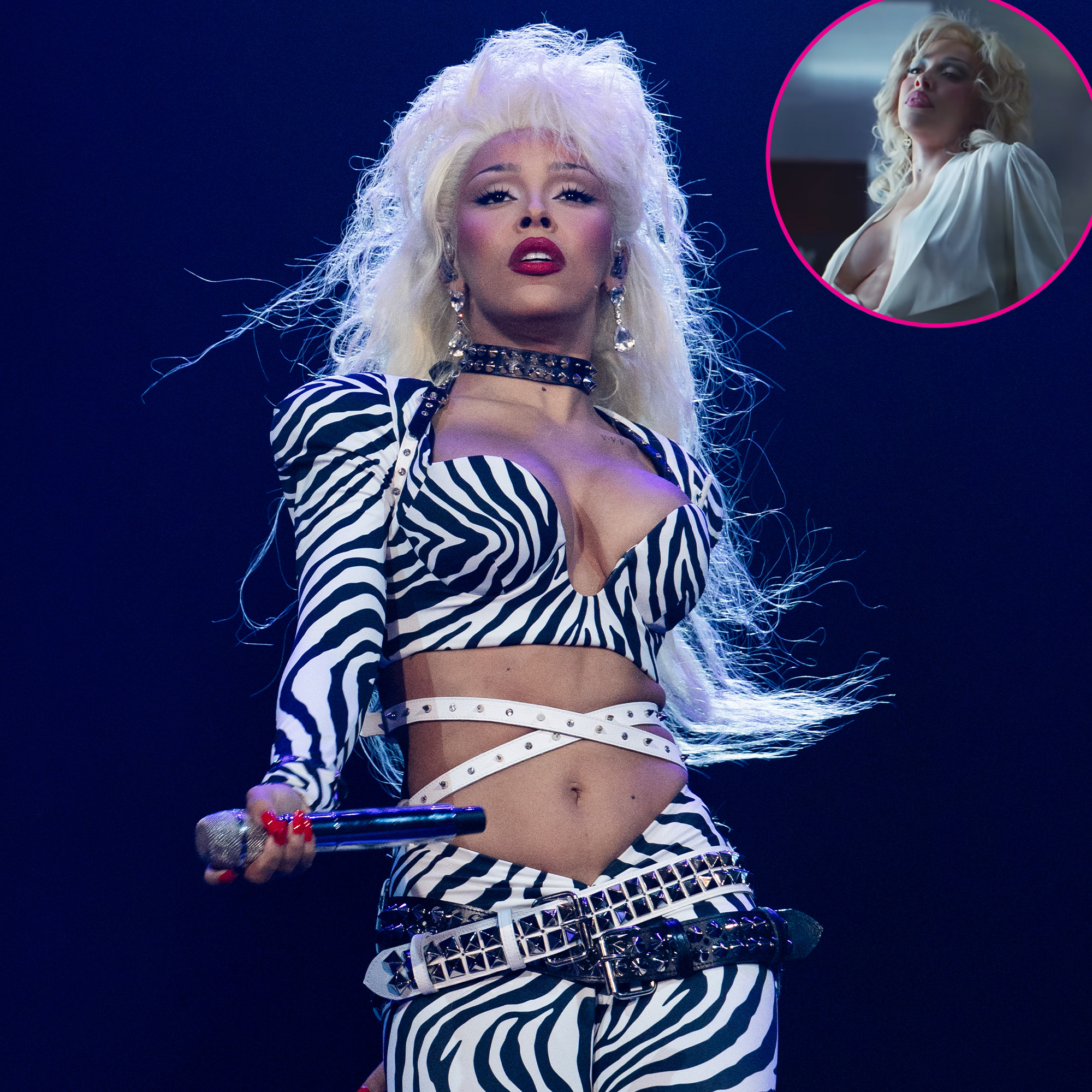 Doja Cat Leaves Little to the Imagination in Red-Hot Looks for New Jealous Music Video