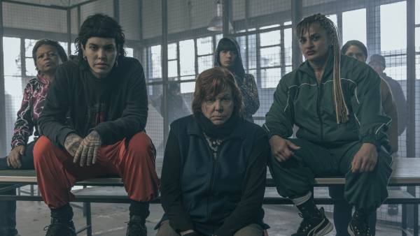 Ana Devin, Cecilia Rossetto y Alejandra Oliveras, actrices de 'En el barro'.