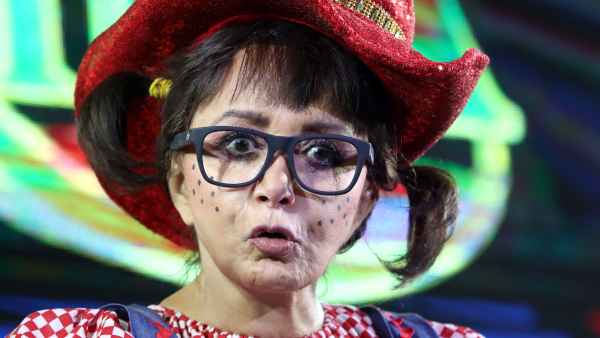 María Antonieta de las Nieves en su papel de la 'Chilindrina'.