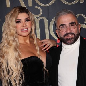 Mariana González y su esposo Vicente Fernández Jr.
