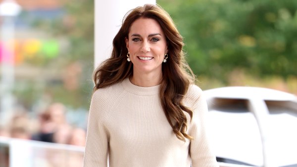Catherine, Princess of visits Nottingham Trent University to learn about their mental health support system on October 11, 2023 in Nottingham, England. The Prince and Princess of Wales are carrying out engagements across the UK to mark World Mental Health Day and to highlight the importance of mental wellbeing, particularly in young people.
