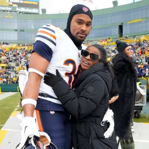 How Simone Biles Celebrated Husband Jonathan Owens Making Bears Roster