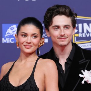 Timothee Chalamet Reunites With Kylie Jenner in Budapest After Missing Her Birthday