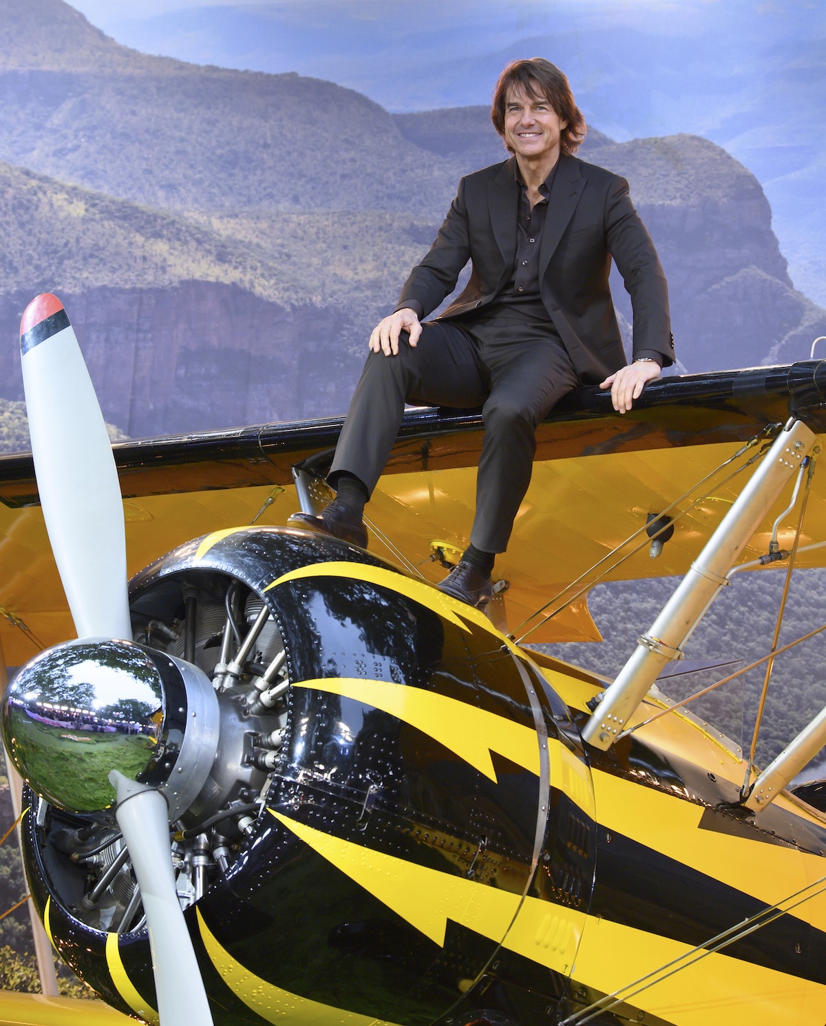 GettyImages-2225903594 Tom Cruise Details Mission Impossible Stunt That Almost Broke His Back