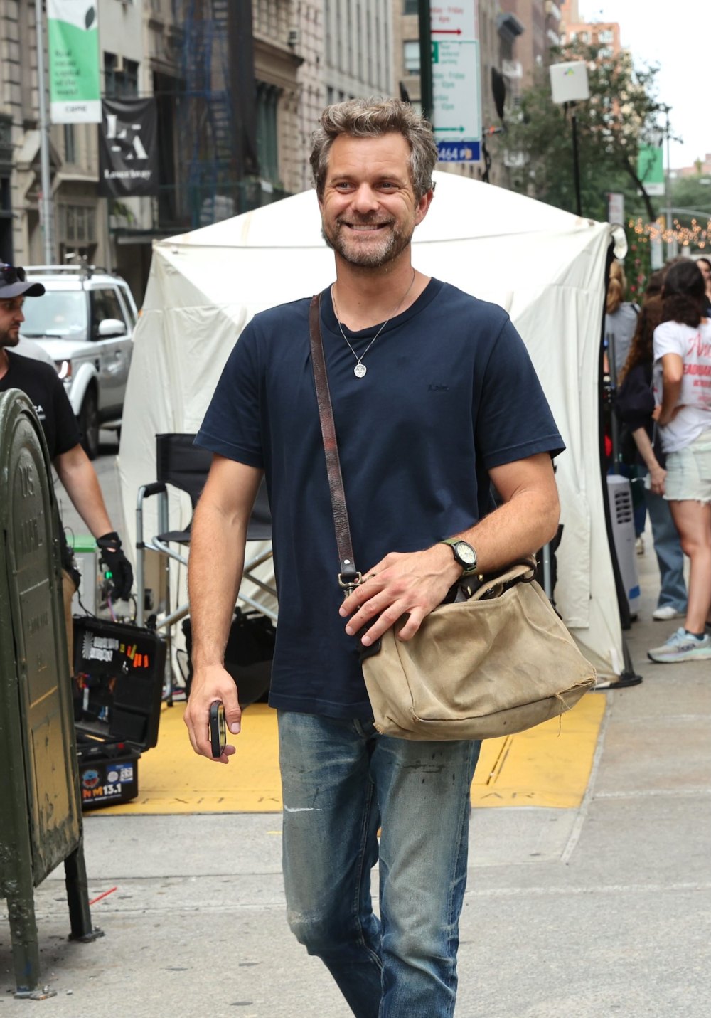 GettyImages-2227124552 Joshua Jackson steps out with simone ashley