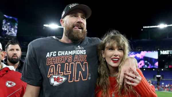 GettyImages1968530700 Taylor Swift Travis Kelce Engagement So High School