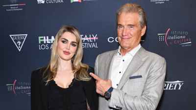 GettyImages2200751941 Dolph Lundgren Steps Out With Wife Emma Krokdal