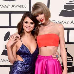GettyImages510440188 Selena Gomez Celebrates Taylor Swift Engagement