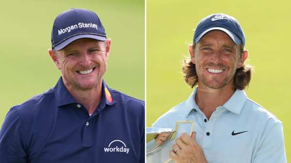Justin Rose Celebrated Tommy Fleetwoods 1st PGA TOUR Win Like a Proud Dad