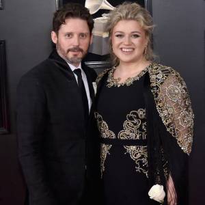 Kelly-Clarkson-and-Brandon-Blackstock-GettyImages-911548212