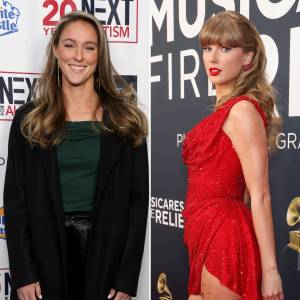 Kylie Kelce Reacts to Travis Kelce and Taylor Swifts Engagement