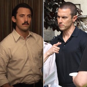 Milo Ventimiglia is Bald Filming I Will find You