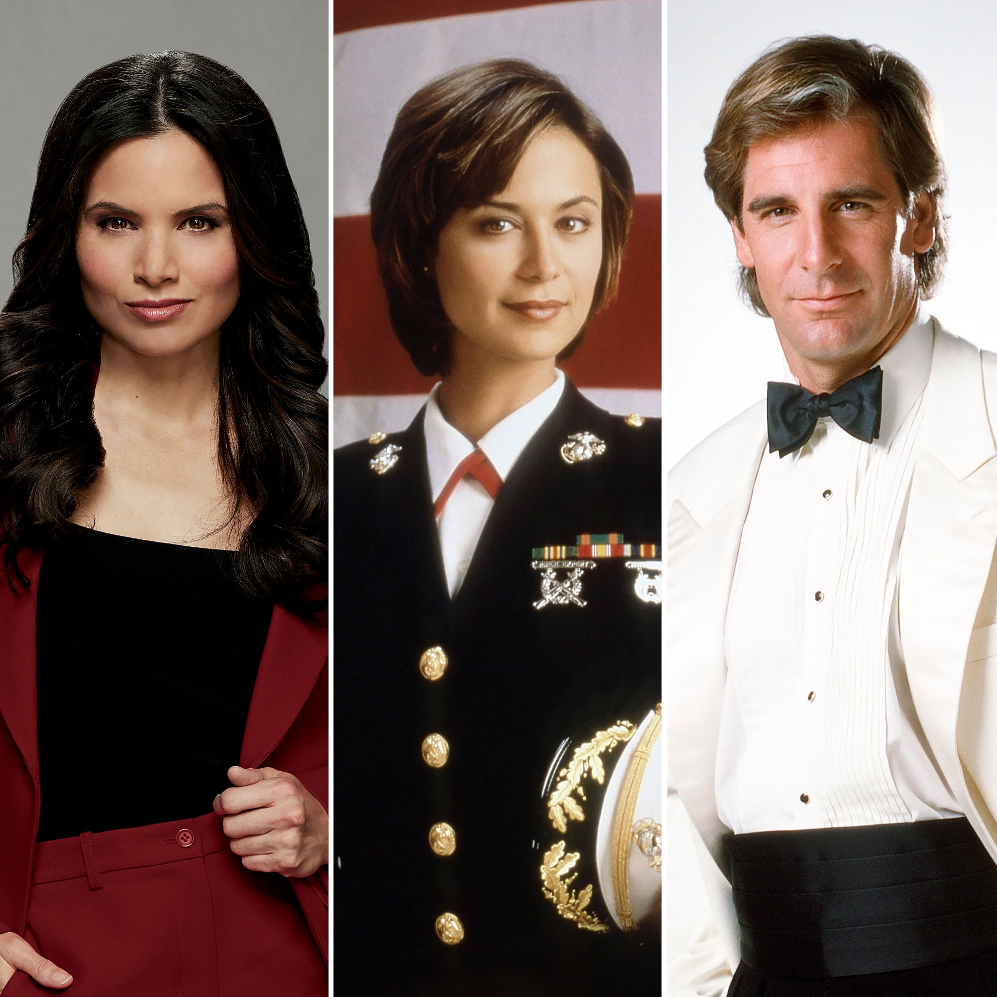 NCIS JAG and Quantum Leap Stars Have Ultimate Crossover Celebrating Creator 90th Birthday Katrina Law Catherine Bell Scott Bakula