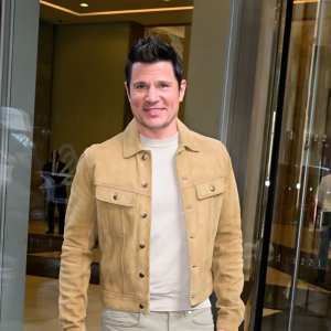 Nick Lachey at SiriusXM in NYC