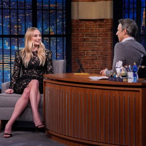 Sophie Turner Late Night with Seth Meyers