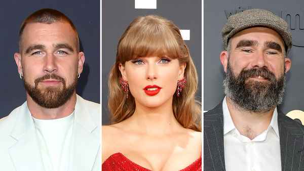 Taylor Swift Potentially Being a Guest on New Heights Podcast Travis Kelce Jason Kelce