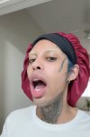 Tiktok Star Alluringskull shares before and after videos of tongue-splitting cosmetic procedure