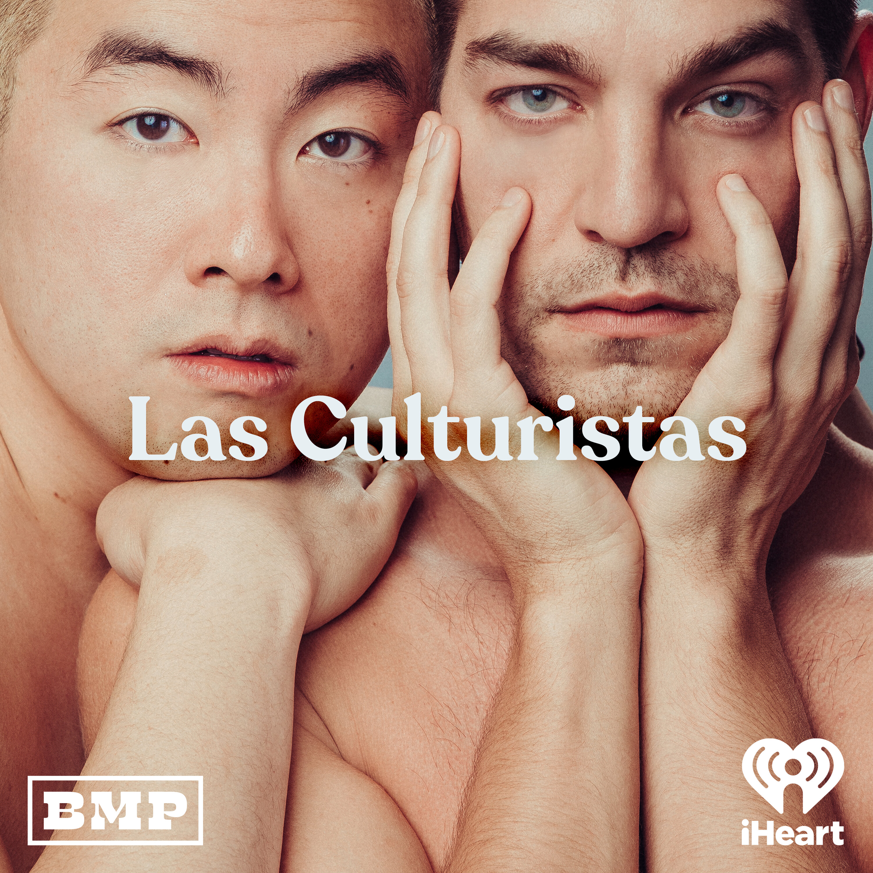 Bowen Yang and Matt Rogers promotional image for Las Culturistas
