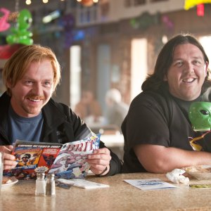 Simon Pegg and Nick Frost in Paul